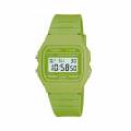 Casio Collection Digital Battery Watch with Rubber Strap Green (F-91WC-3AEF) (CASF91WC3AEF)