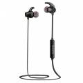 AIWA WIRELESS IN-EAR HEADPHONE WITH REMOTE AND MIC BLACK  ESTBT-400BK