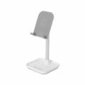 Baykron Επιτραπέζιο Stand για Κινητά / Tablet Ρυθμιζόμενο Λευκό BA-MB-WH