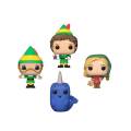 Funko Pocket Pop! 4-Pack: Elf - Tree Holiday Box Vinyl Figures Keychain