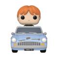Funko Pop! Rides Super Deluxe: Harry Potter Chamber of Secrets Anniversary 20th - Ron Weasley in Flying Car #112 Vinyl Figure