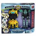 Hasbro Transformers Earthspark: Cyber-Combiner - Bumblebee  Mo Malto Action Figures (F8439)