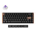 Keychron K6 HE (K6H-F1) Special Wood Edition Wireless Magnetic Hall Effect RGB Keyboard 65% US