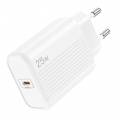 LAMTECH FAST CHARGER TYPE-C PD25W WHITE