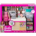 Barbie - Καφετέρια με Κούκλα GMW03