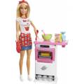 Mattel Barbie Doll - Baker Playset (FHP57)