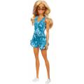 Mattel Barbie Doll - Fashionistas #173 - Blond Hair, Brown Skin Doll Fullbody Shorts (GRB65)