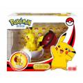 Pokemon Φιγούρα δράσης Pikachu inside Pokeball (χτυπημένο κουτάκι)