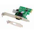 POWERTECH κάρτα επέκτασης PCIe σε serial ST328, 115.2Kbps, ASIX AX99100