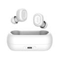 QCY T1C True Wireless Earbuds 5.0 Bluetooth Headphones 80hrs - White-