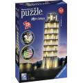 Ravensburger - 3D Puzzle Night Edition Leaning Tower of Pisa 216pcs (12515)