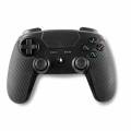 Spartan Gear - Aspis 4 Wired  Wireless Controller (Compatible with PC [wired] and Playstation 4 [wireless]) (colour:Black)