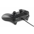 Spartan Gear - Hoplite Wired Controller (compatible with PC and Playstation 4) (colour: Black)