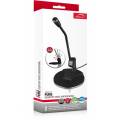 SPEEDLINK SL-8702-BK, PURE DESKTOP VOICE MICROPHONE, BLACK