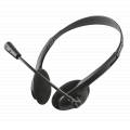 TRUST  HEADSET ZIVA (21517) BLACK