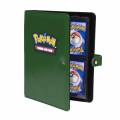 Ultra Pro Pokemon Supplies - 4-Pocket Premium Snap Binder - GREEN [20 Pages - Holds 160 Cards]